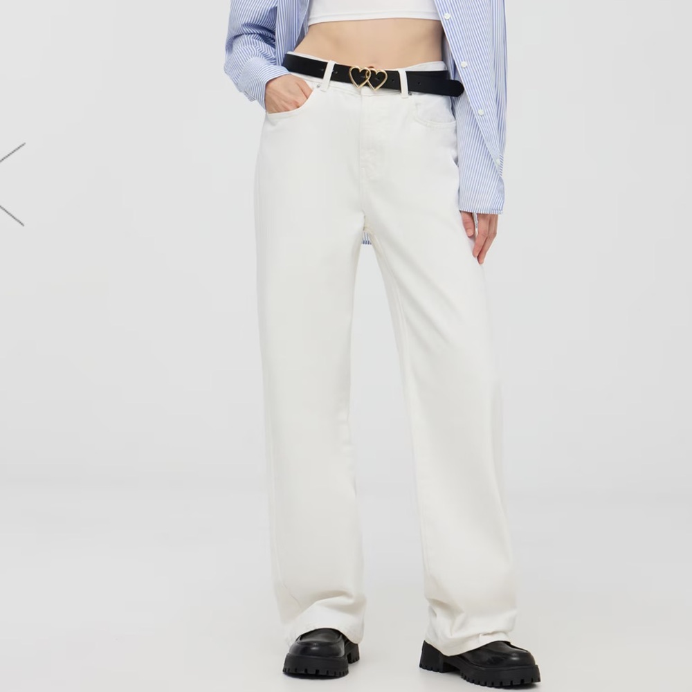 Women's White Jeans